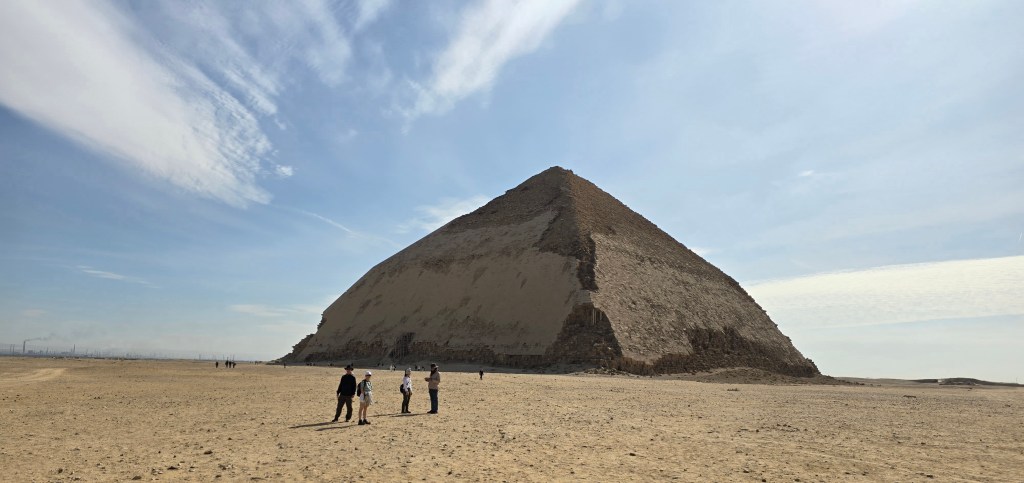 The Bent Pyramid of Sneferu.