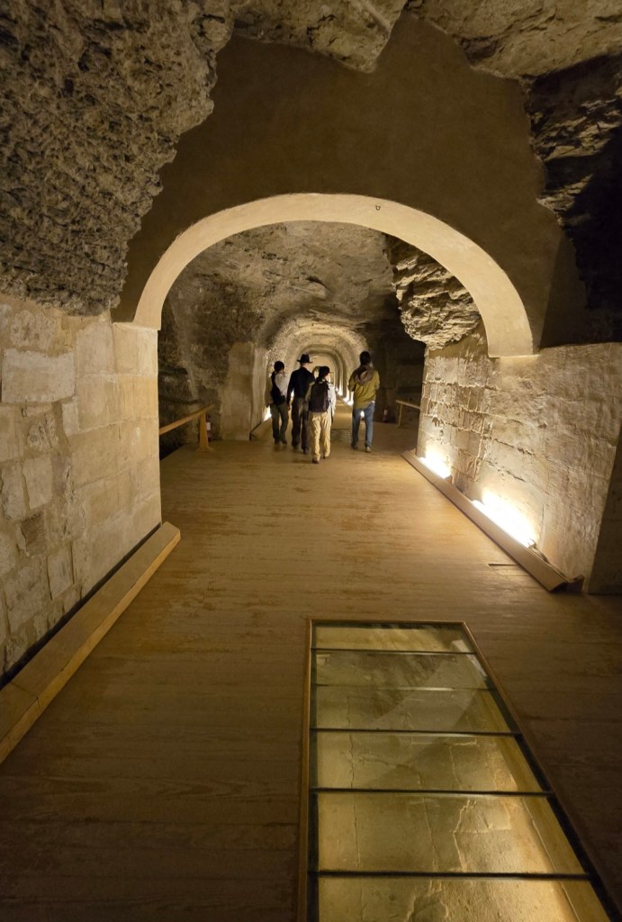 Serapeum vaulted walkways