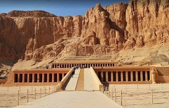 Hatshepsut's mortuary temple at Deir el-Bahari